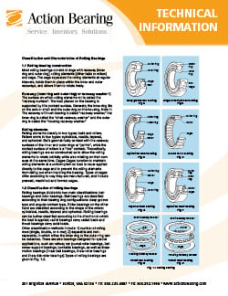 classifications of bearings