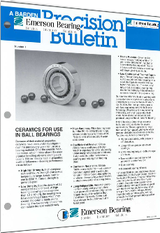Ceramics for Use  in Ball Bearings