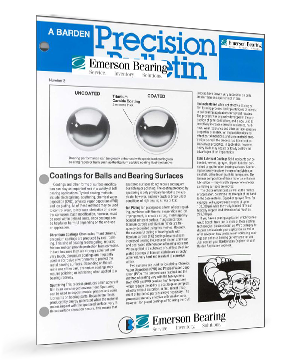 Coatings for Balls & Bearing Surfaces