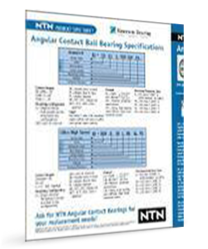 Angular Contact Preloads and Specs